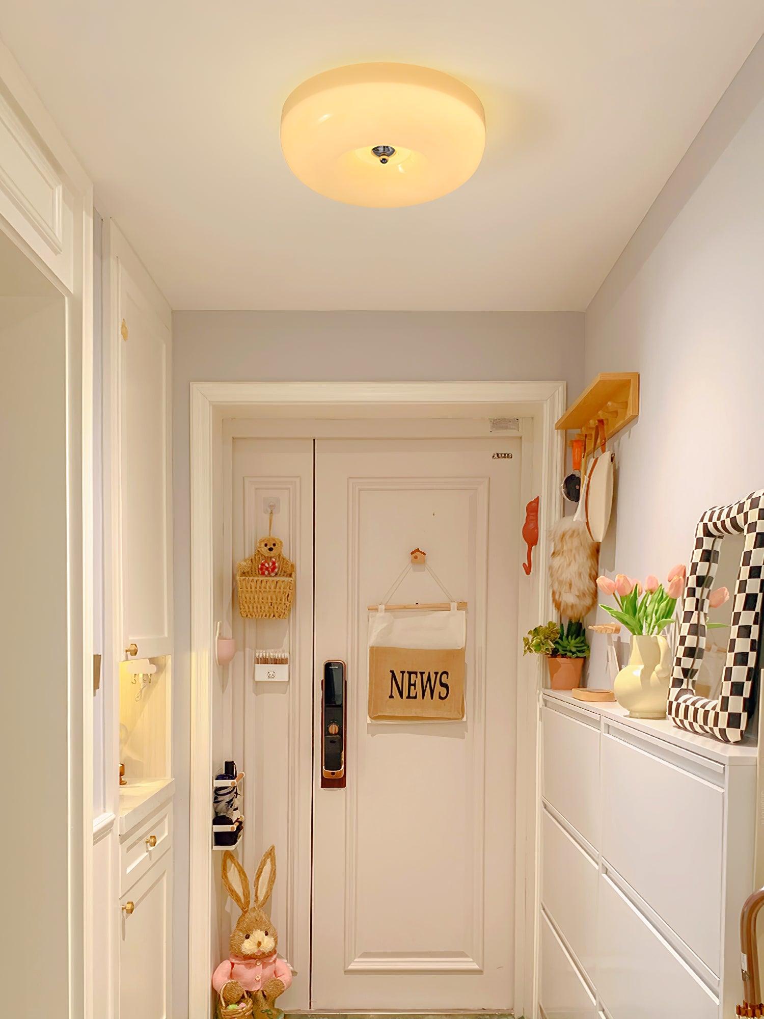Cream Pudding Ceiling Lamp — Mooiehome