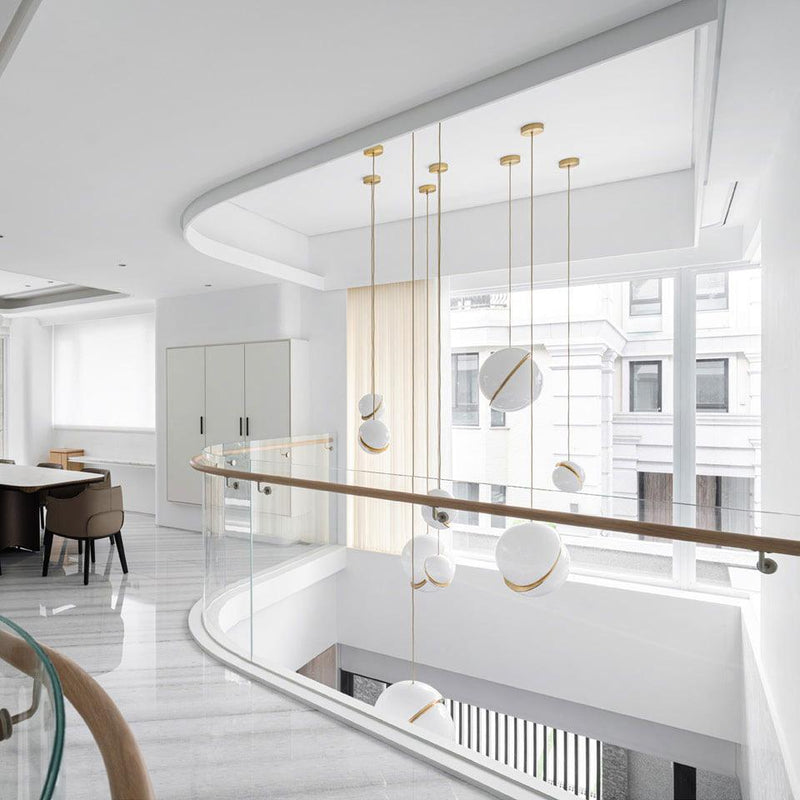 Crescent Pendant Lamp