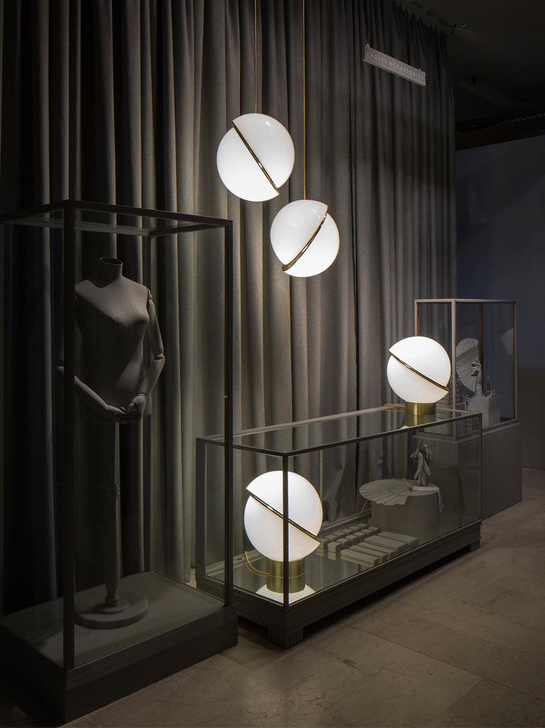 Crescent Pendant Lamp