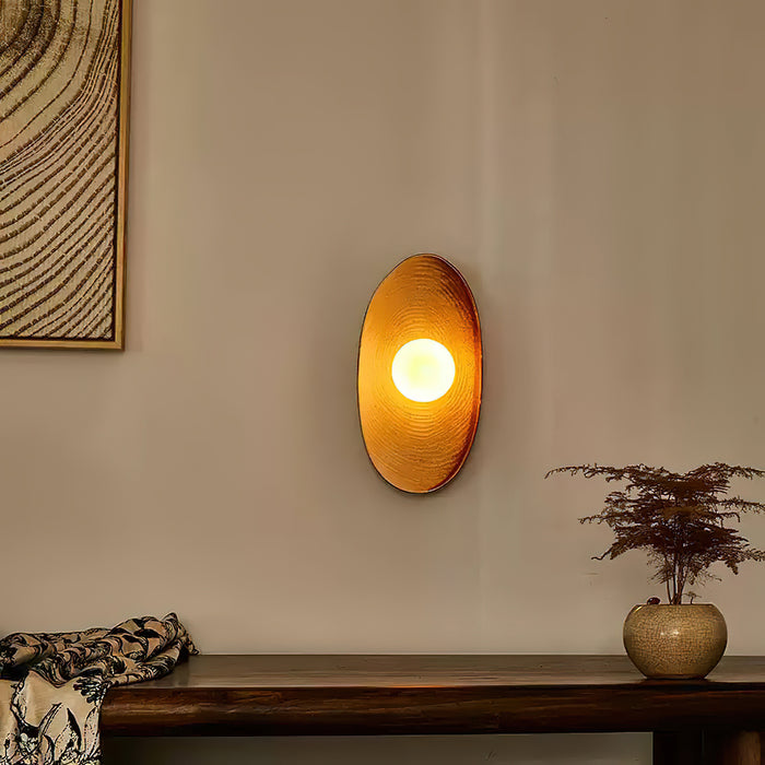 Crest Ceramic Wall Light 6.3"