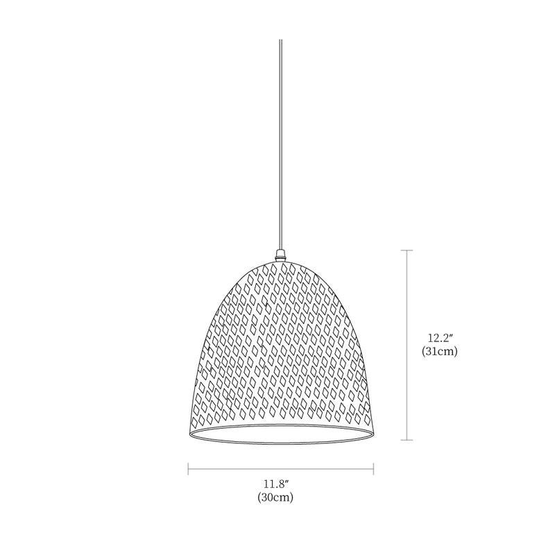 Crosby Metal Pendant Light