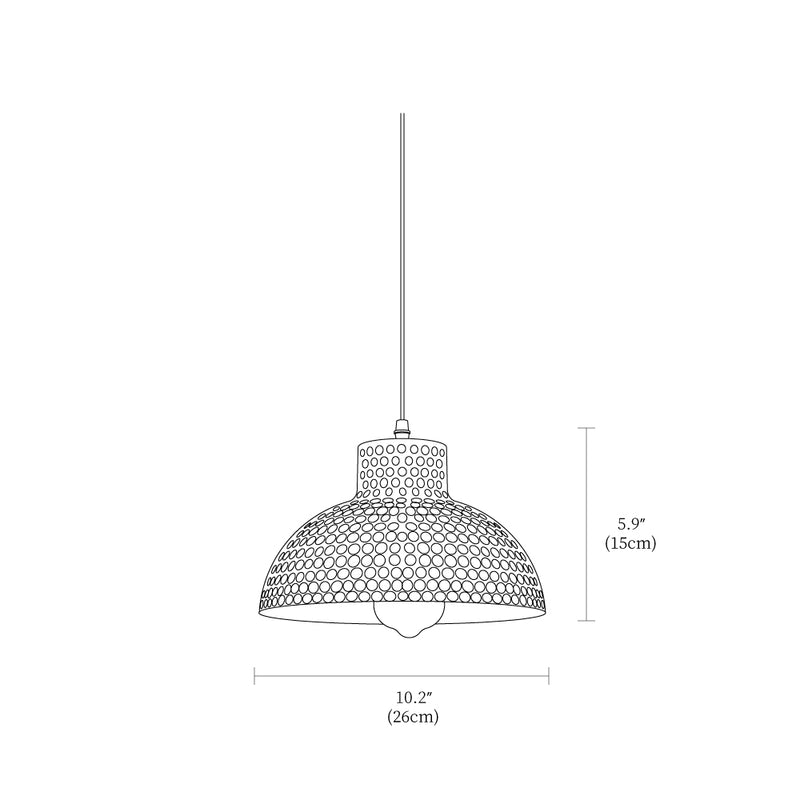 Crosby Metal Pendant Light