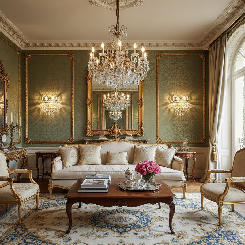 Crown Crystal Wall Lamp