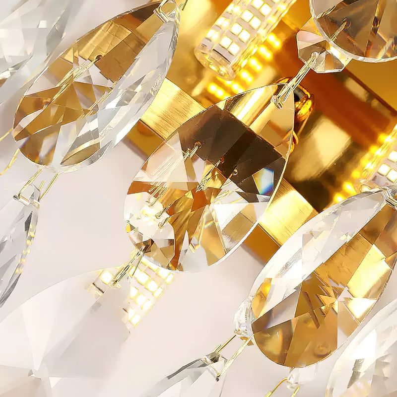 Crown Crystal Wall Lamp