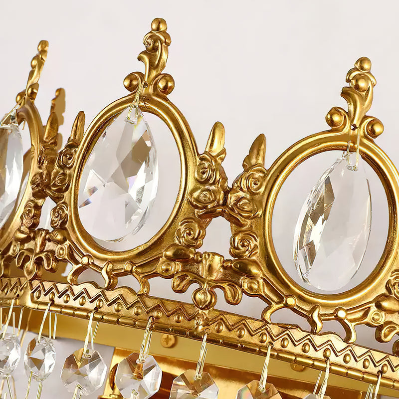 Crown Crystal Wall Lamp