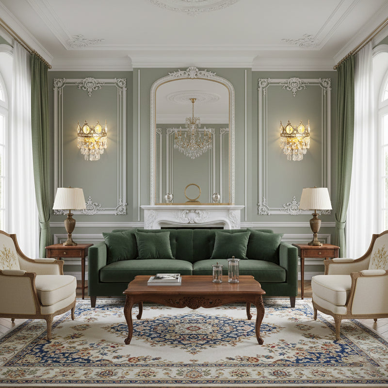 Crown Crystal Wall Lamp