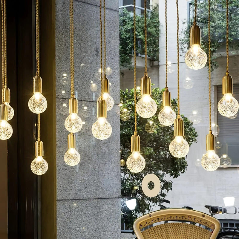 Crystal Bulb LED Pendant Lamp