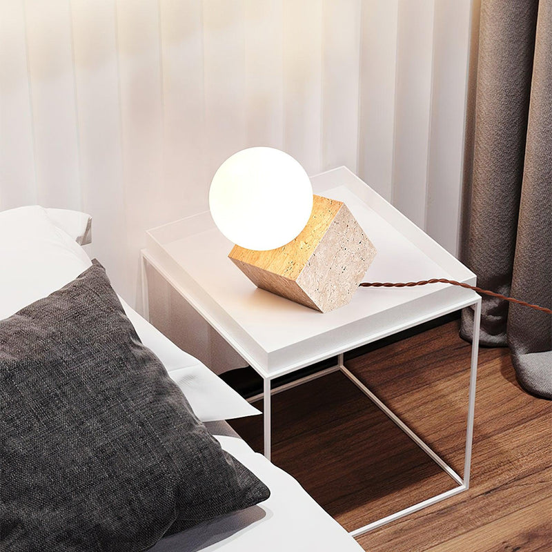 Cube Table Lamp 4.5"