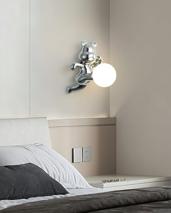 Cuddle Bear Wall Lamp