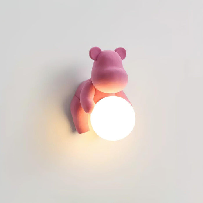 Cuddle Bear Wall Lamp