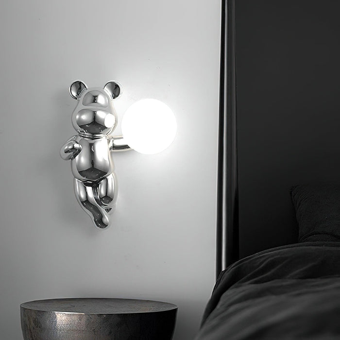 Cuddle Bear Wall Lamp