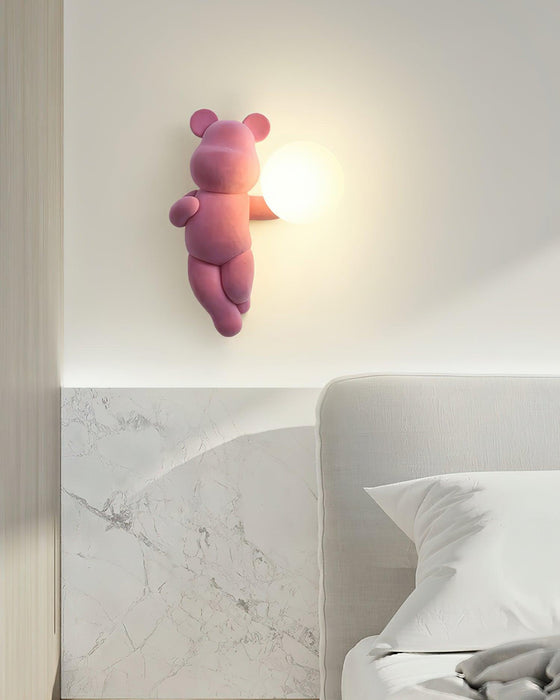 Cuddle Bear Wall Lamp