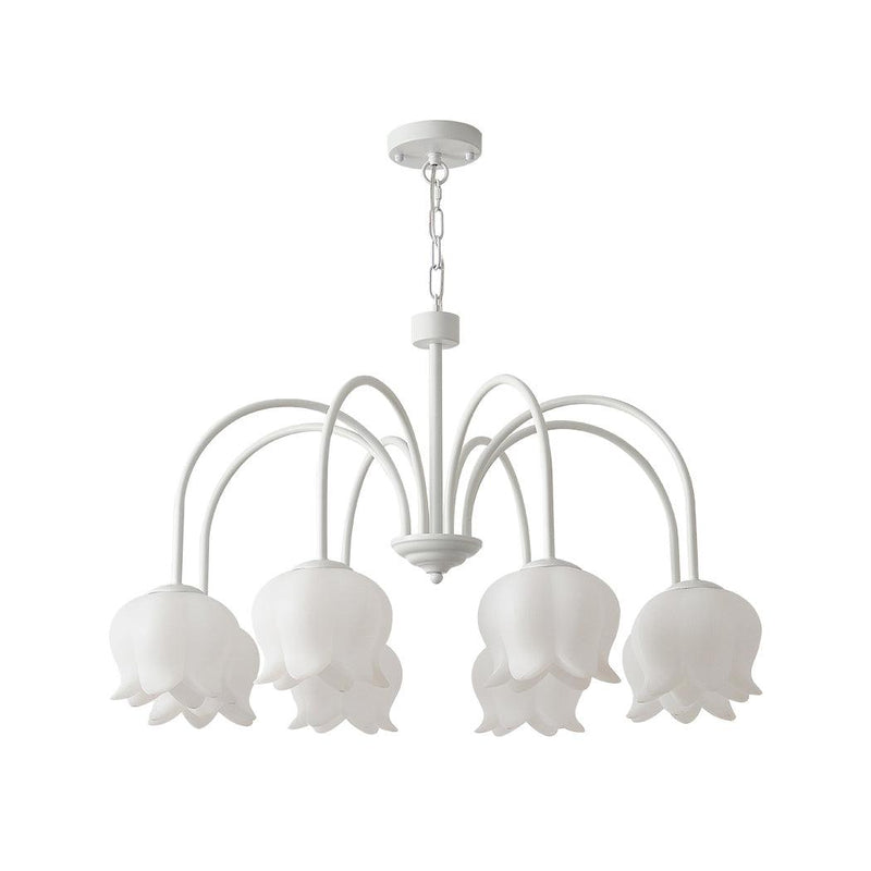Curved Arm Bell Chandelier