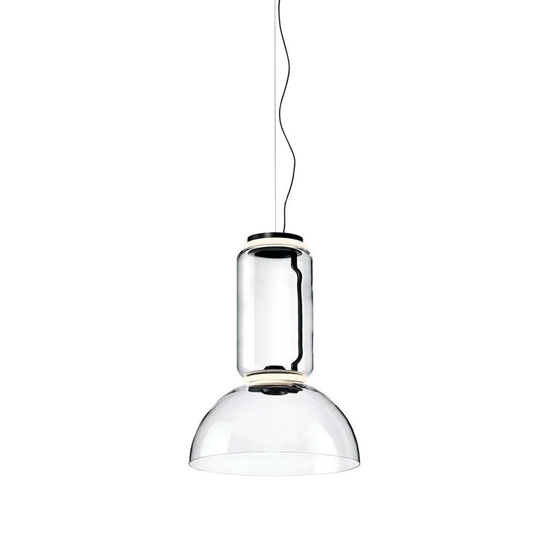 Suspension cylindrique en verre