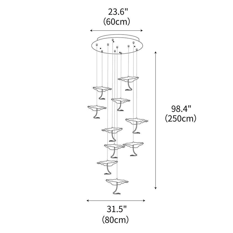 DIY Aviary Constellation Chandelier