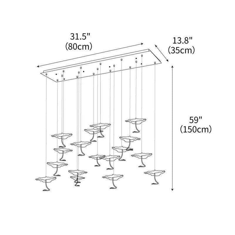 DIY Aviary Constellation Chandelier