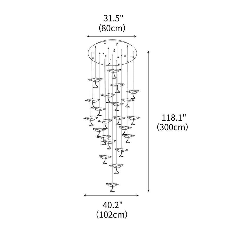 DIY Aviary Constellation Chandelier