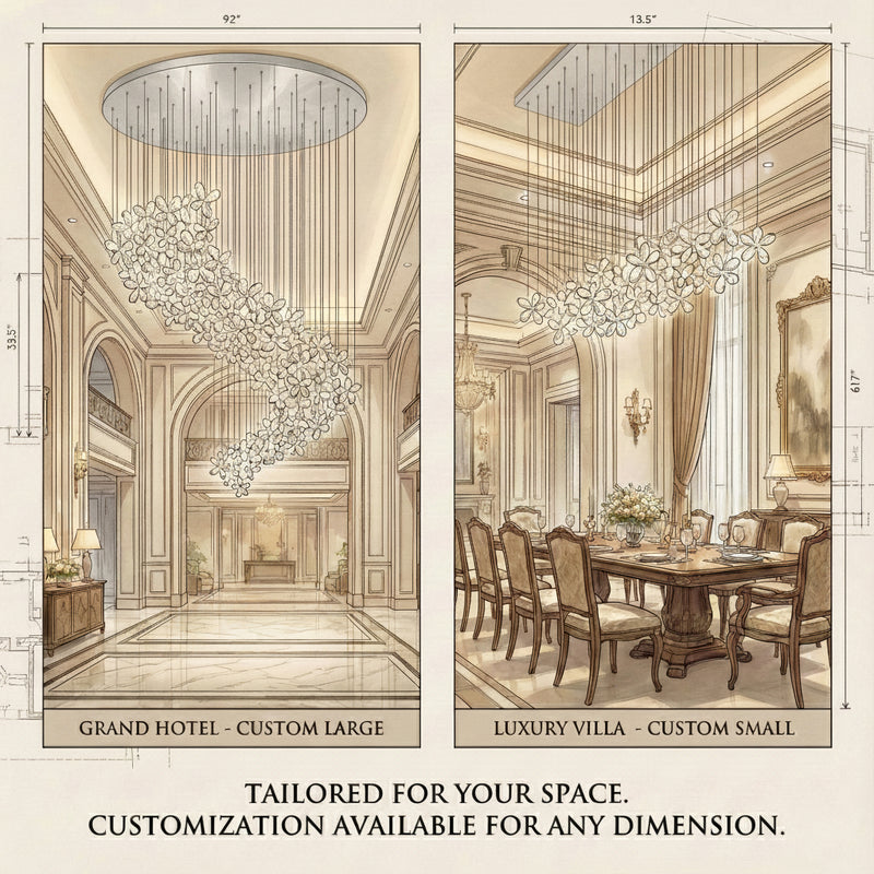 DIY Floating Butterfly Chandelier