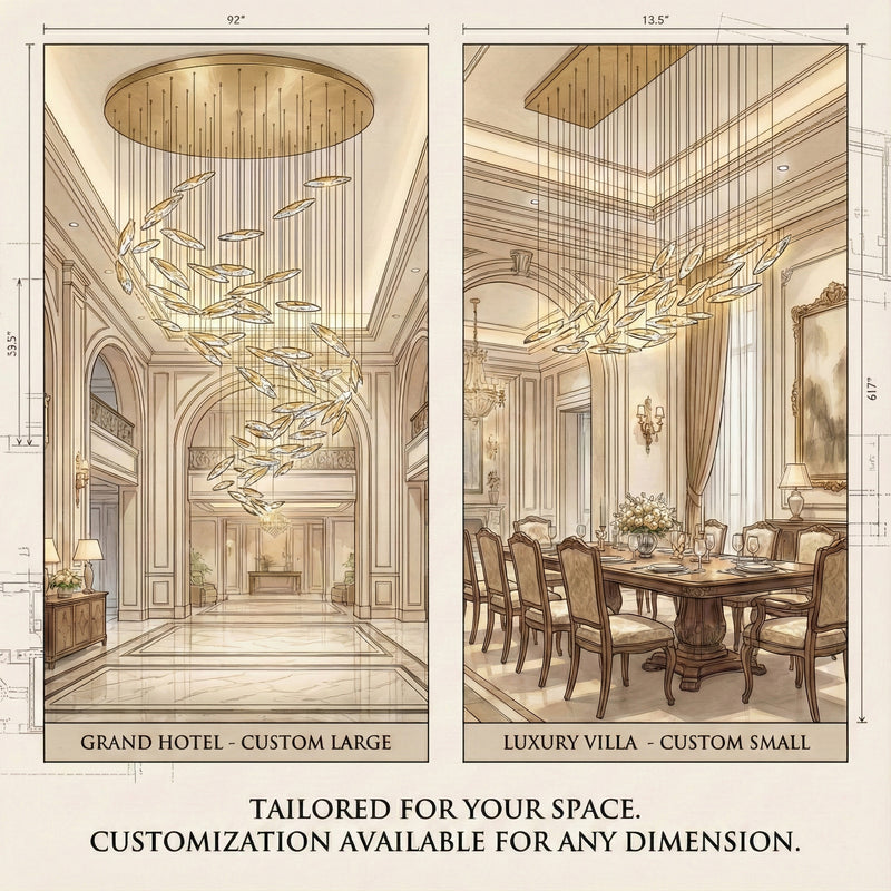 DIY Moonlight Whispers Chandelier