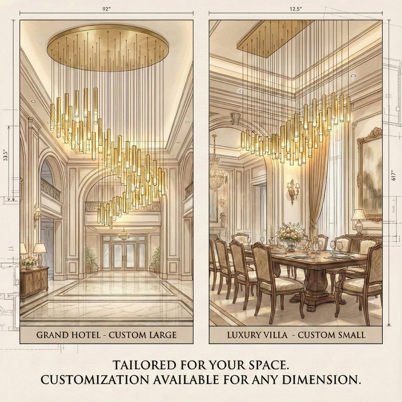 DIY Symphony Orchestra Chandelier