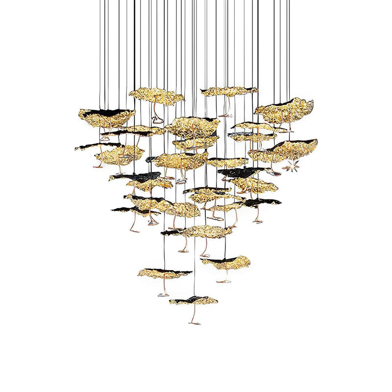 DIY Aviary Constellation Chandelier