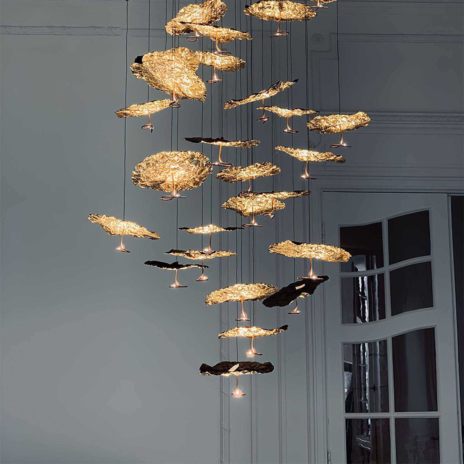 DIY Aviary Constellation Chandelier – Brass | Mooiehome