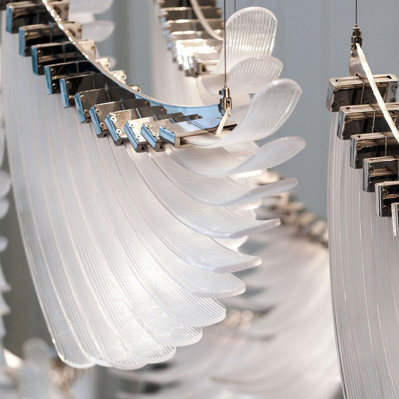 DIY Bird Feather Wings Chandelier