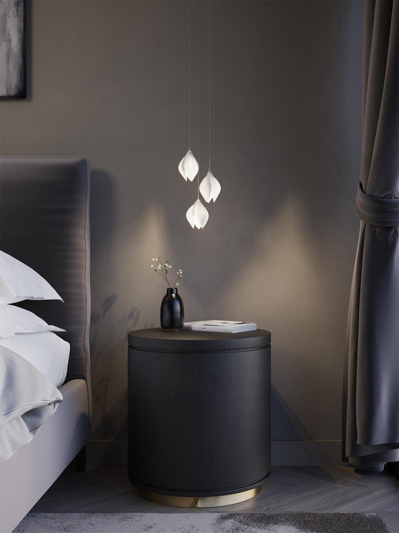 DIY Ceramic Flower Chandelier