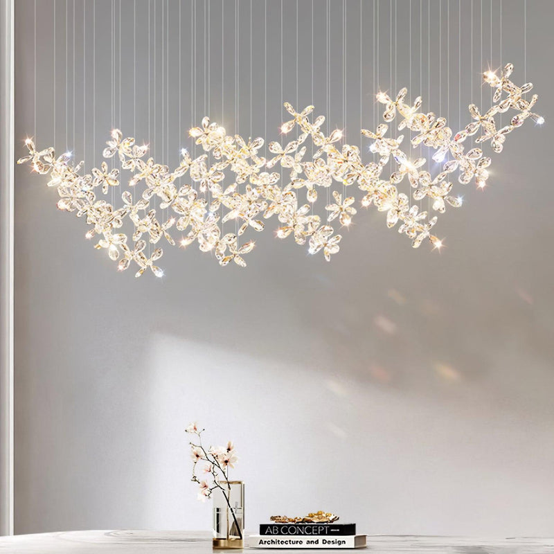 DIY Floating Butterfly Chandelier