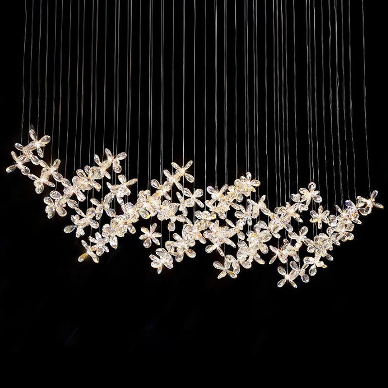 DIY Floating Butterfly Chandelier