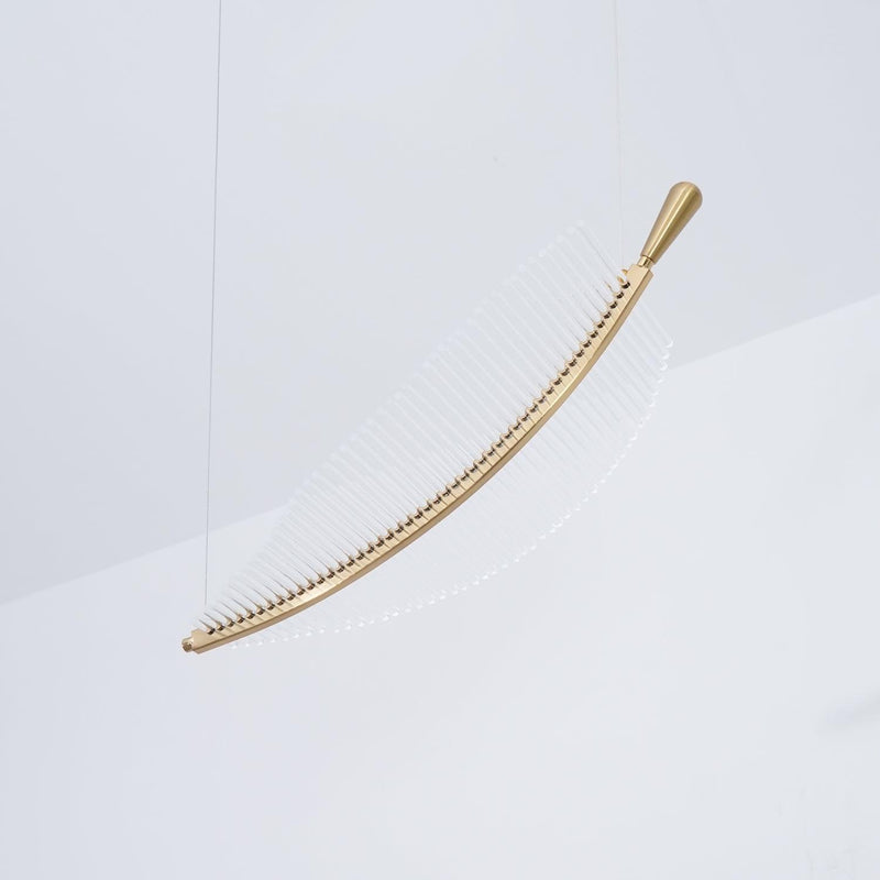 DIY Leaf LED Chandelier