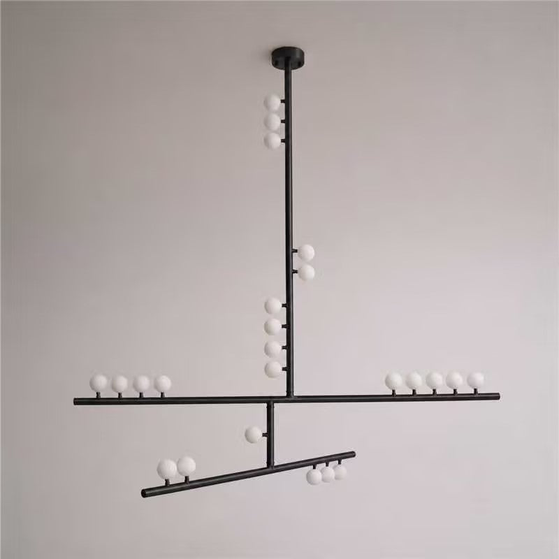 DIY Luminous Cascade Chandelier