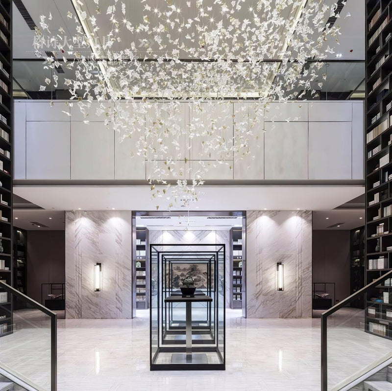 DIY Maple Leaf Chandelier