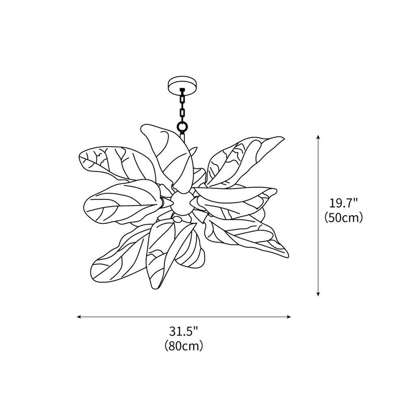 Dandelion Floccus Chandelier