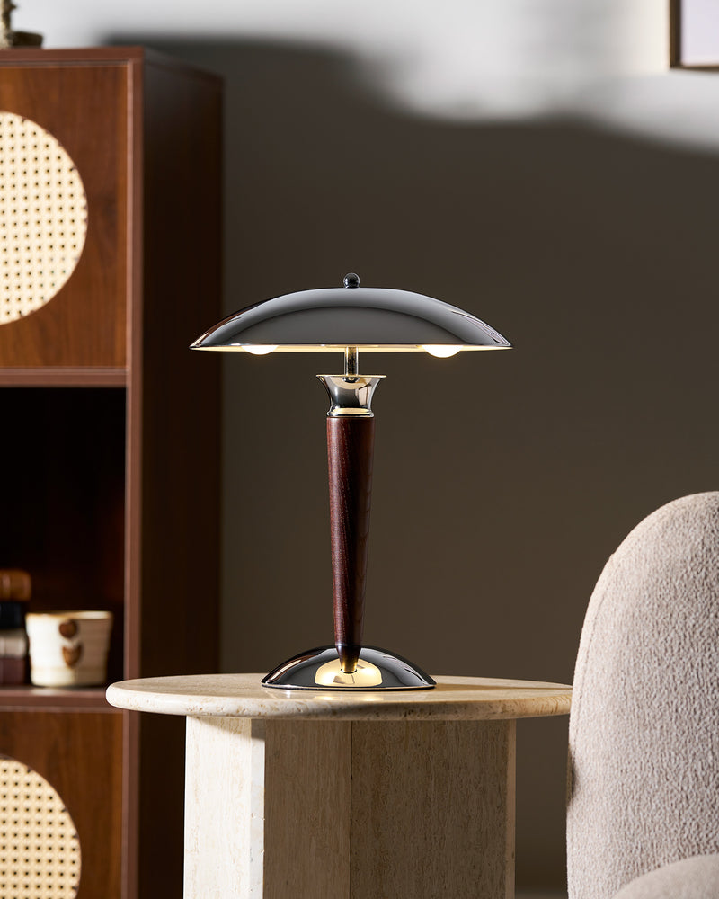 Helmet Table Lamp 11.8"