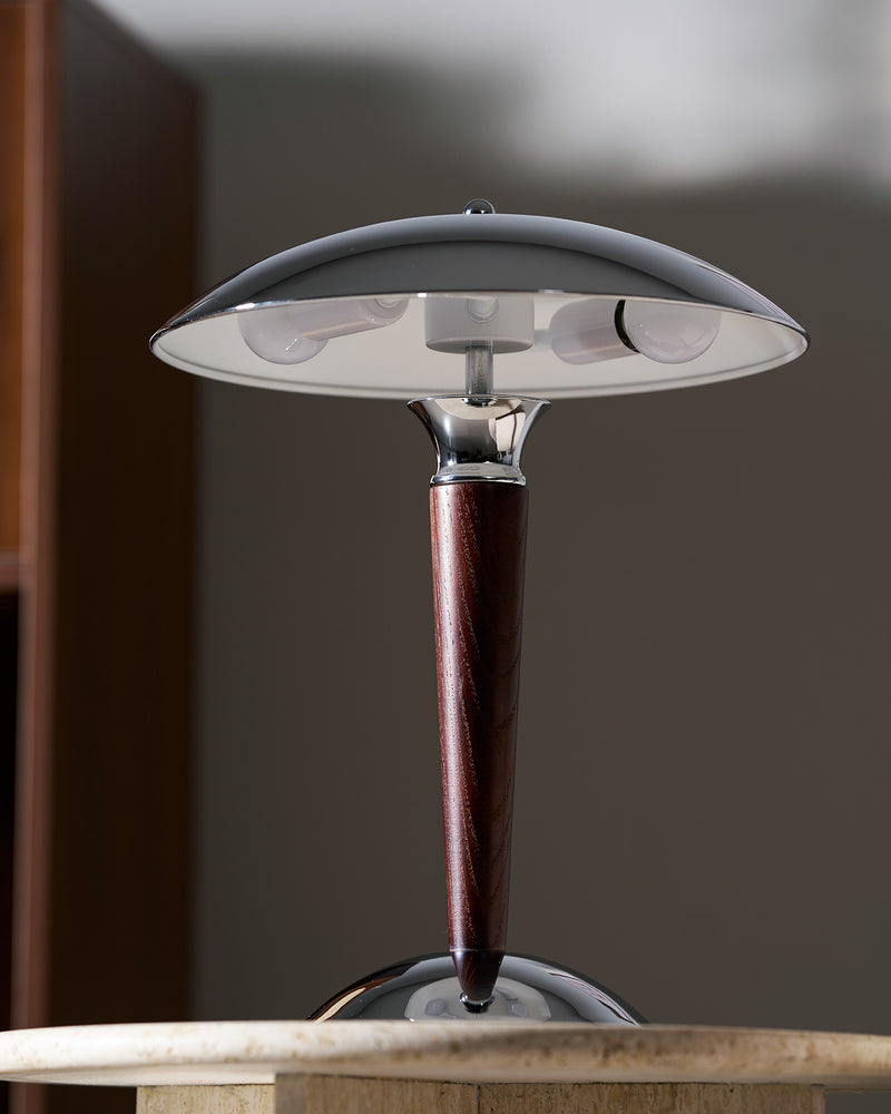 Helmet Table Lamp 11.8"