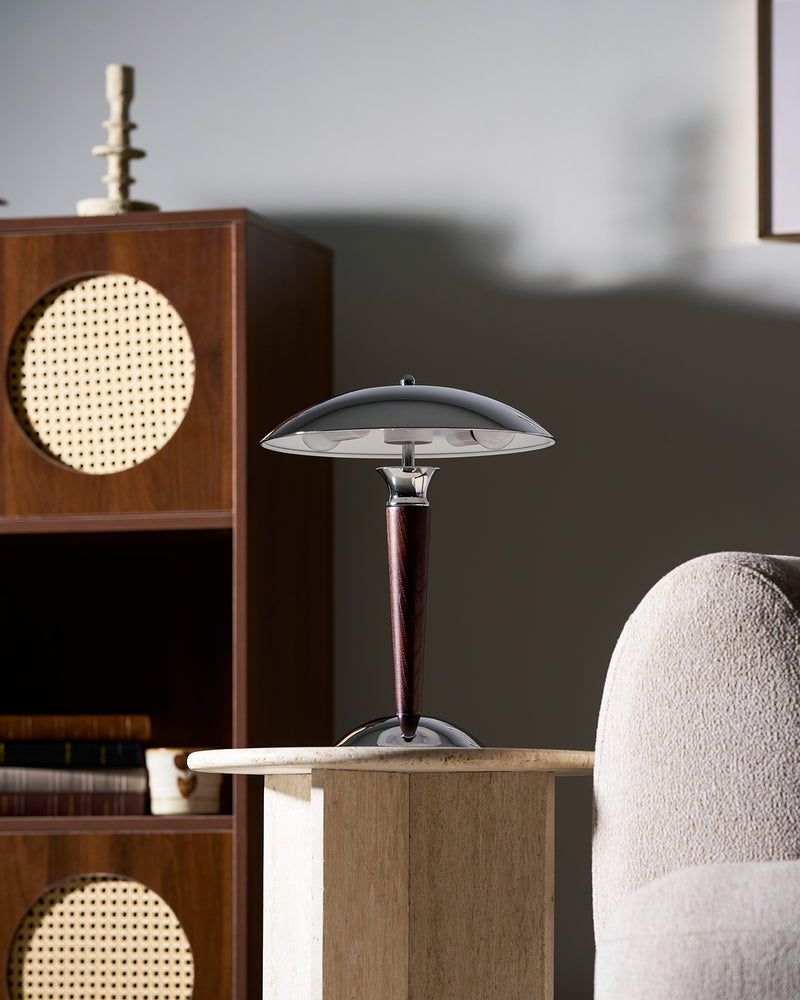 Helmet Table Lamp 11.8"