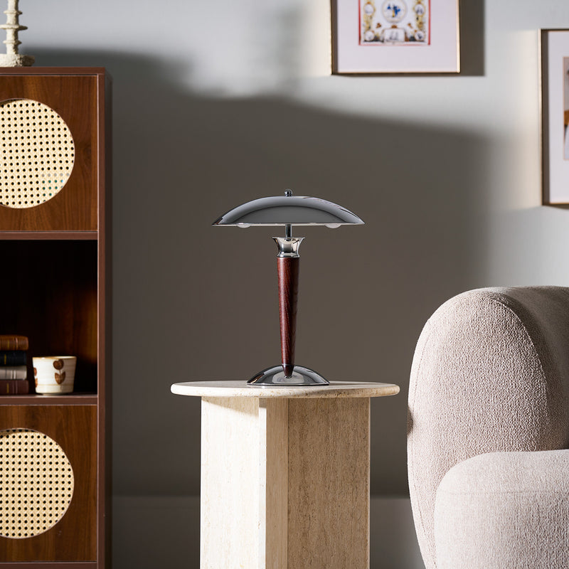 Helmet Table Lamp 11.8"
