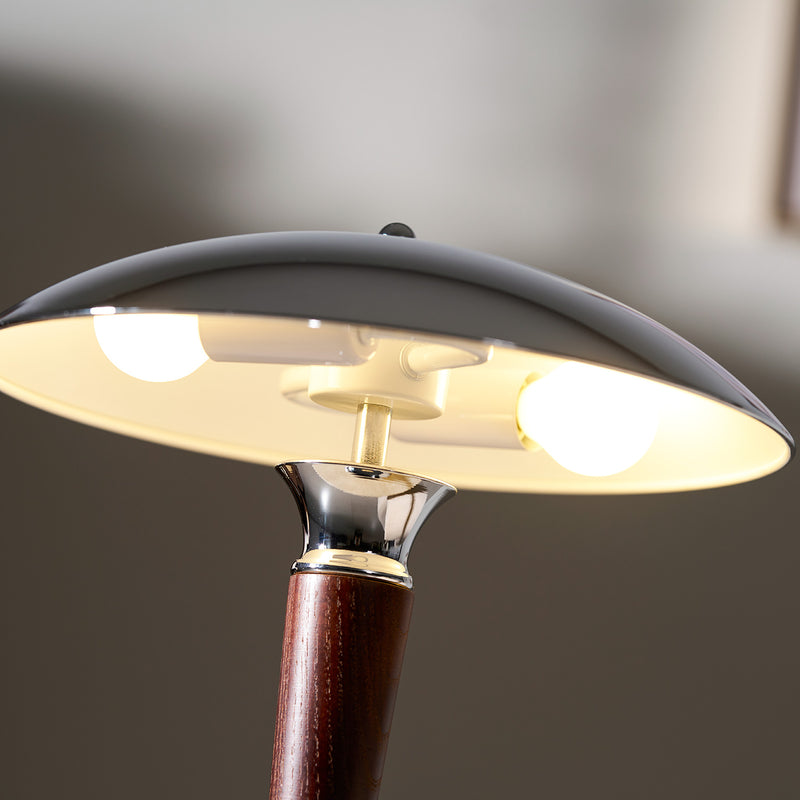 Helmet Table Lamp 11.8"