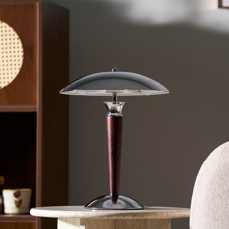 Helmet Table Lamp 11.8"