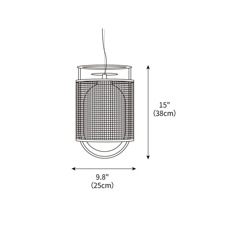 Denglong T Pendant Lamp 9.8" – detail 3