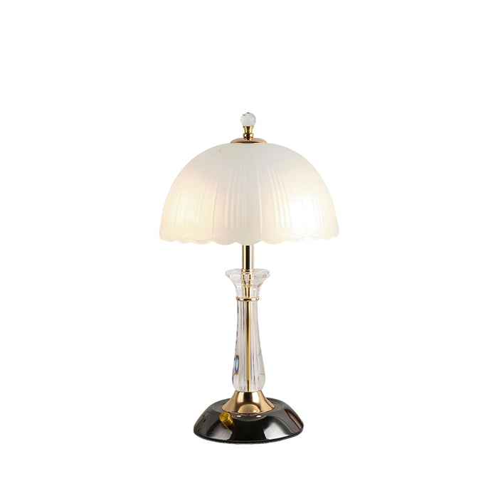 Domed Glass Table Light 9.8"