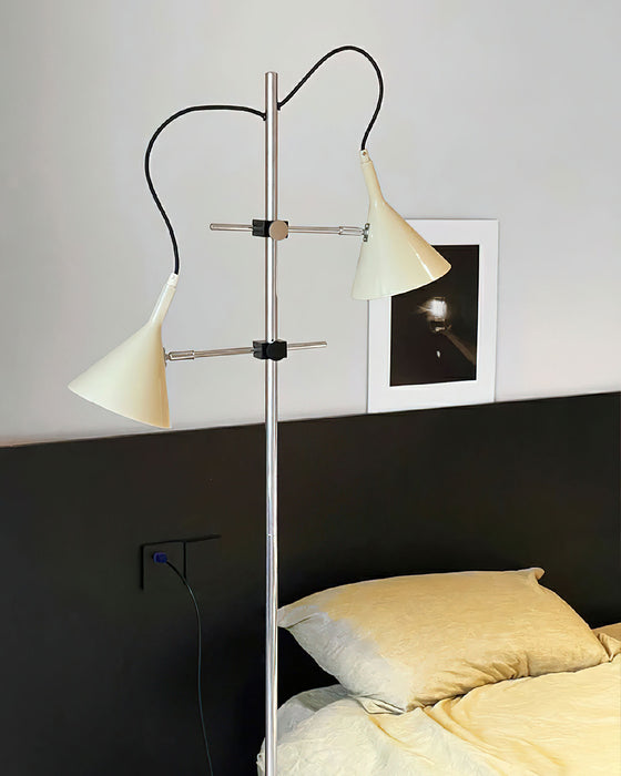 Double Bar Floor Lamp 9.8"