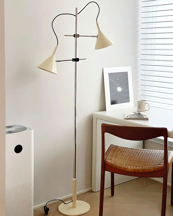 Double Bar Floor Lamp 9.8"