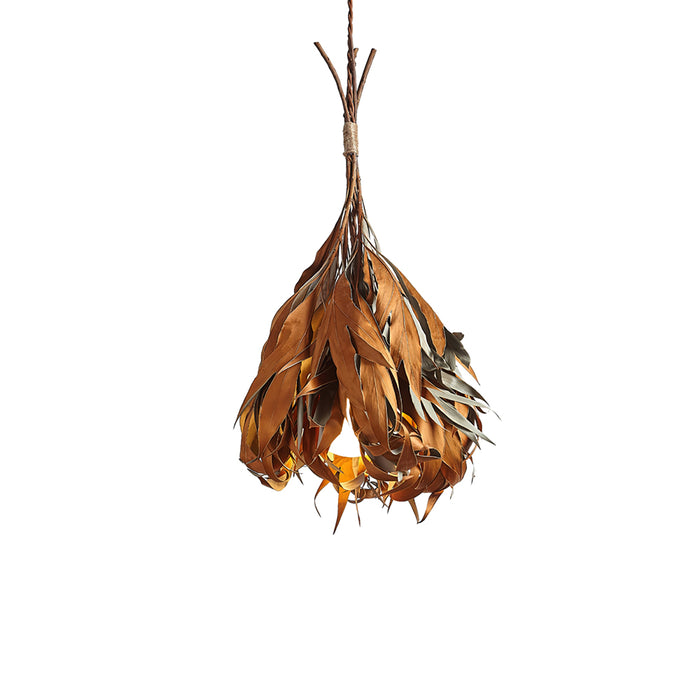 Double Sided Leaf Pendant Lamp 13.8"