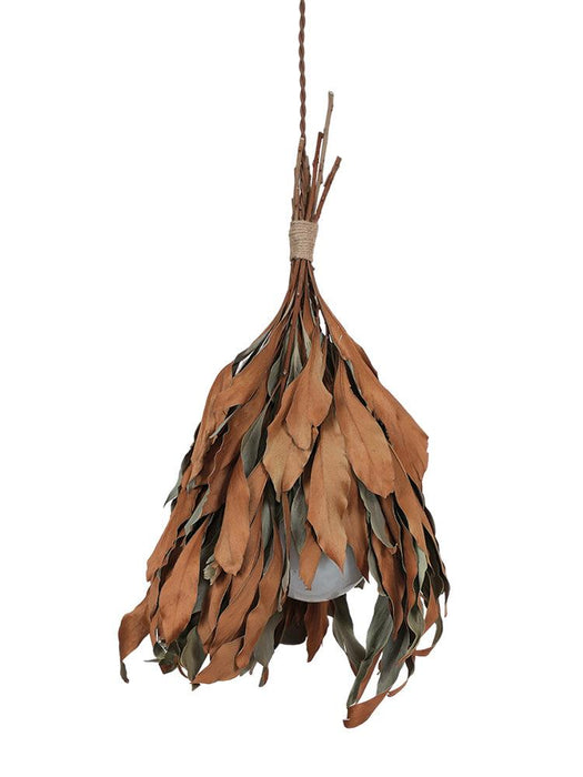 Double Sided Leaf Pendant Lamp 13.8"