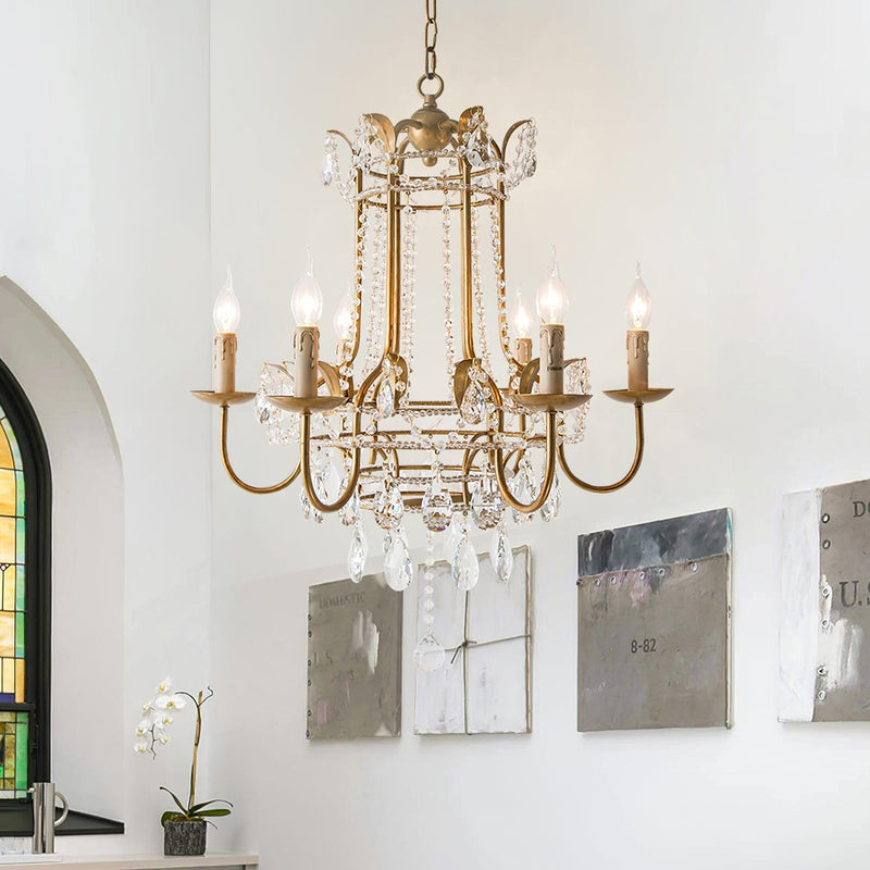 Early American Chandelier 25.2"