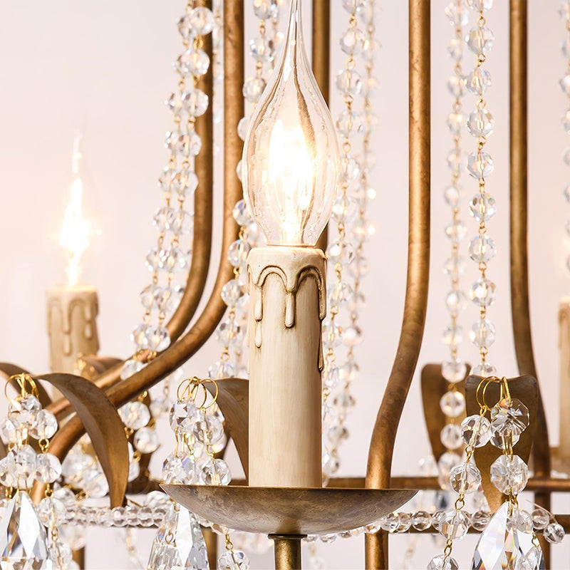 Early American Chandelier 25.2"