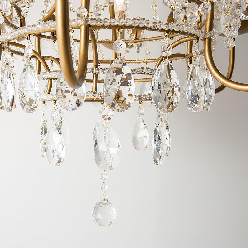 Early American Chandelier 25.2"