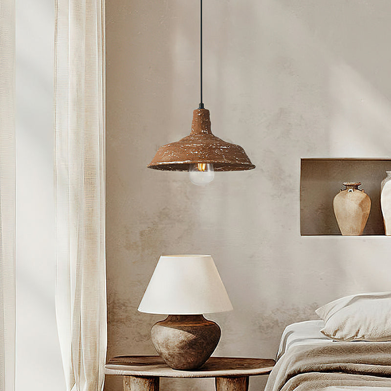 Earthen Bell Pendant Light 10.2"